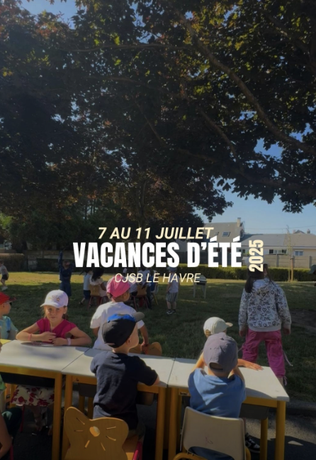 Vacances d’été 2025 – Semaine 1 ☀️