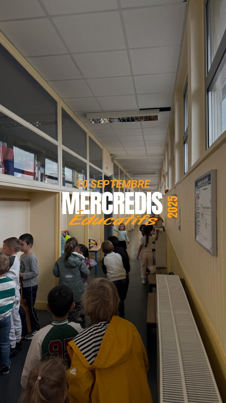 🟠 Mercredi Éducatif du 10 septembre 2025 – 3/5 ans